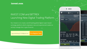 bittrex - Bittrex hợp tác cùng Invest.com mở sàn giao dịch mới
