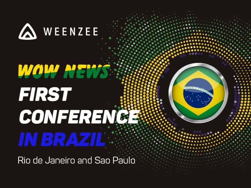 weenzee brasil - Weenzee News: Tổ chức hội thảo tại Rio de Janeiro và San Paolo vào ngày 04/04/2019