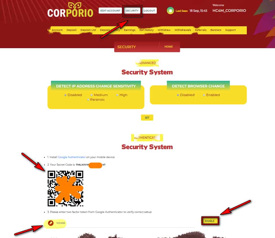 corporio security - [SCAM] HYIP - Corporio: Dự án chăn nuôi chim cút