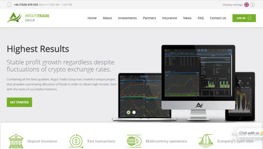 argus trade group review hyip