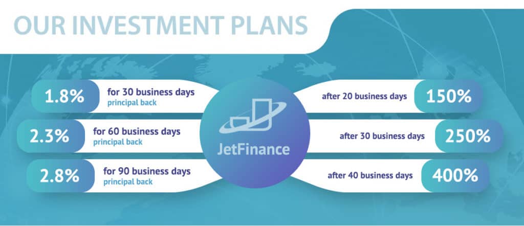 jetfinance investment plans