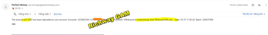 richwayagame payment