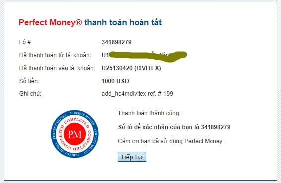 divitex club payment proof