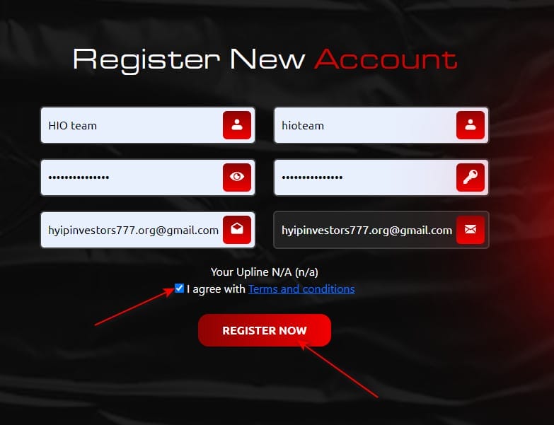 globalampara register account